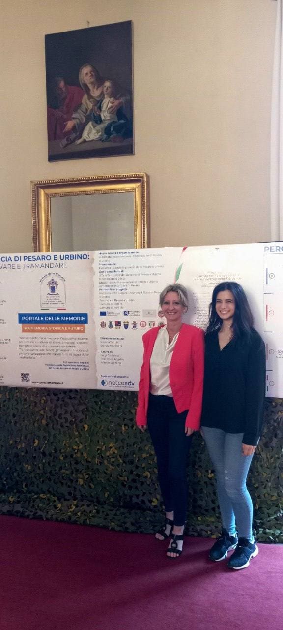 2024-05-24-2ed Mostra Portale delle Memorie-Sabrina e Giorgia