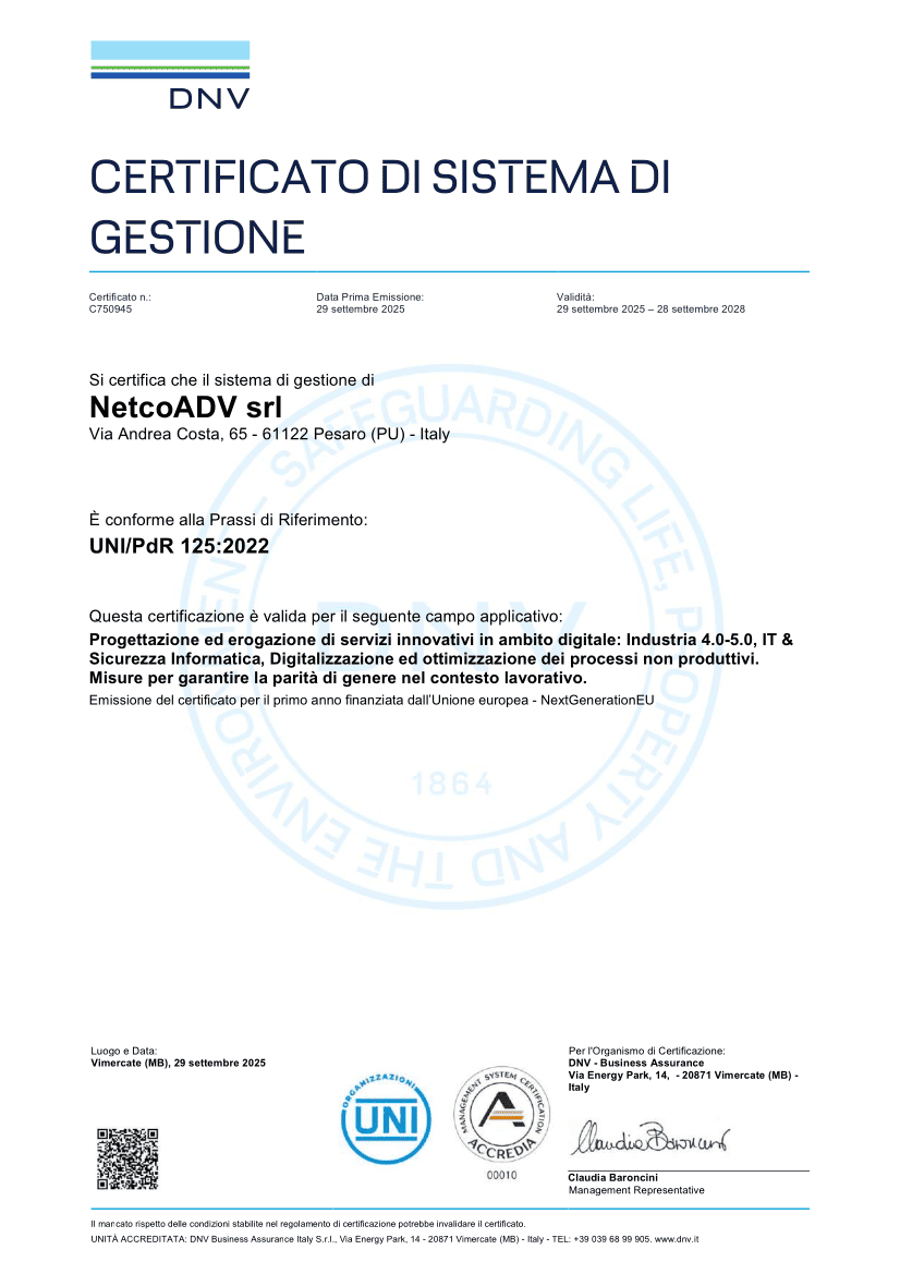 UNI_PdR_125-ITA-C750945-0-20250929_Anteprima Certificazione